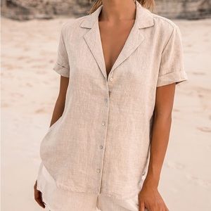 Rhythm Classic Short Sleeve in Sand